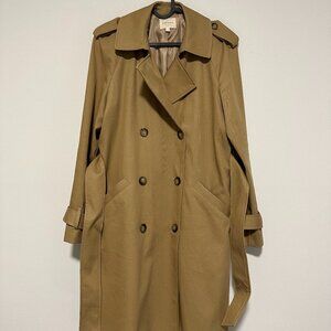 Sezane Scott Trench Coat - US 4 / Camel (Used)